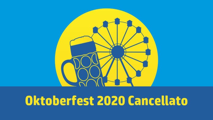 Oktoberfest 2020 cancelato